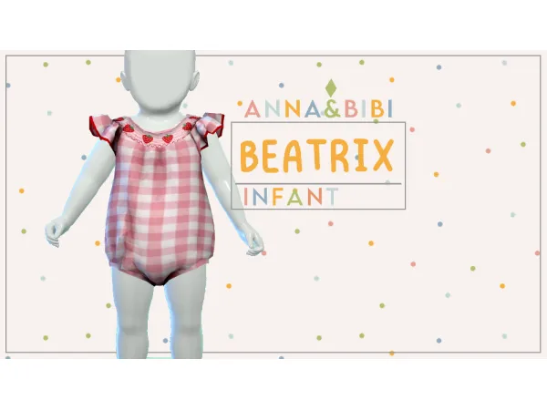 Alpha Beatrix_INFANT [AnnaBibi] by anna_bibi - The Sims 4 Custom Content