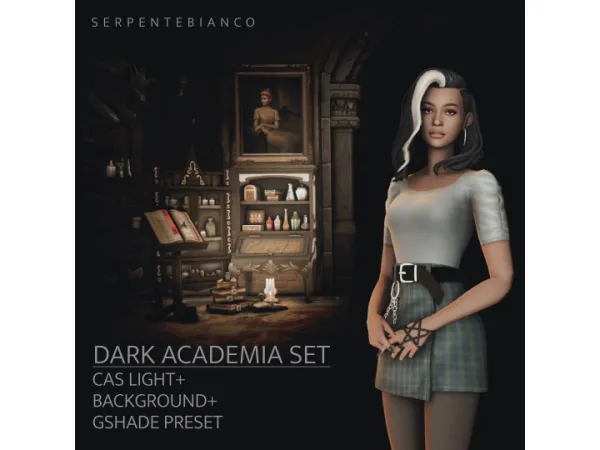 DARK ACADEMIA SET