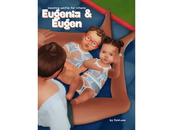 Maxis Match EUGENIA EUGEN by powluna - The Sims 4 Custom Content