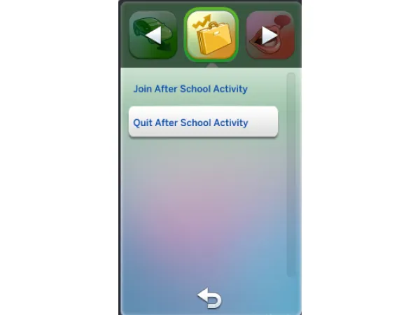 Maxis Match Children Can Quit After School Activities by claudiasharon - The Sims 4 Custom Content