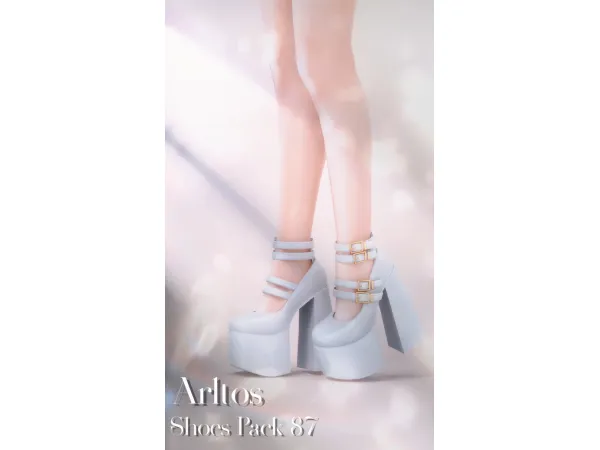 Alpha Shoes pack 86 by Arltos - The Sims 4 Custom Content