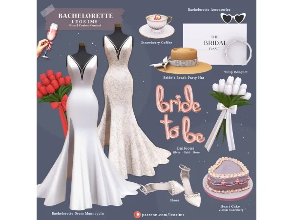 Mix Bachelorette - The Sims 4 Custom Content