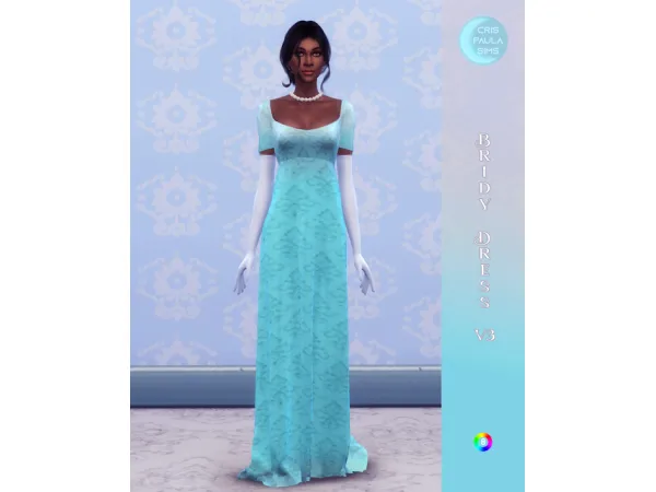 Alpha BRIDY DRESS V3 - The Sims 4 Custom Content