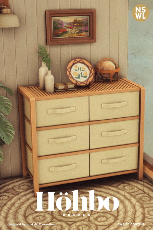 Maxis Match Drawer by simsfinds - The Sims 4 Custom Content