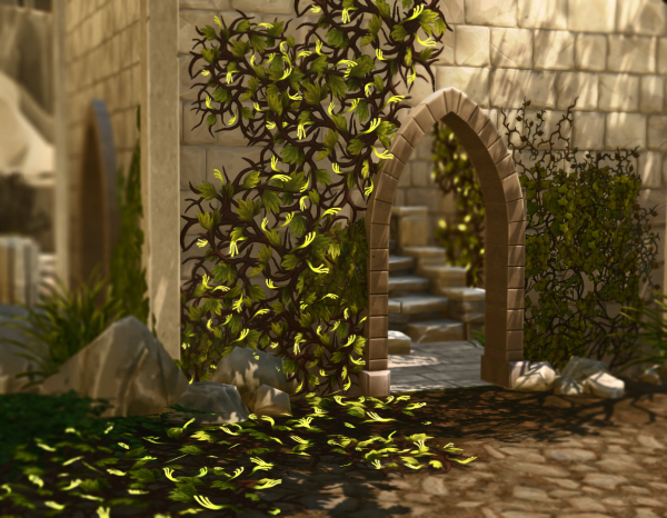 Maxis Match Strangerville vines recolor by simsfinds - The Sims 4 Custom Content