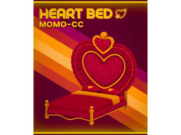MOMO-CC💘 HEART BED 💘💏 by MOMOCC