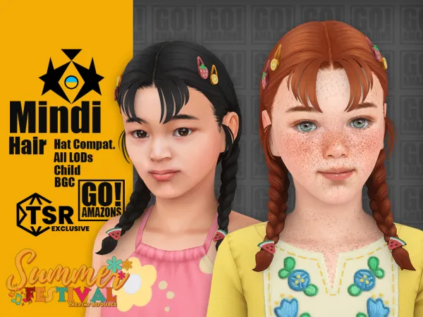 Maxis Match MINDI by goamazons - The Sims 4 Custom Content