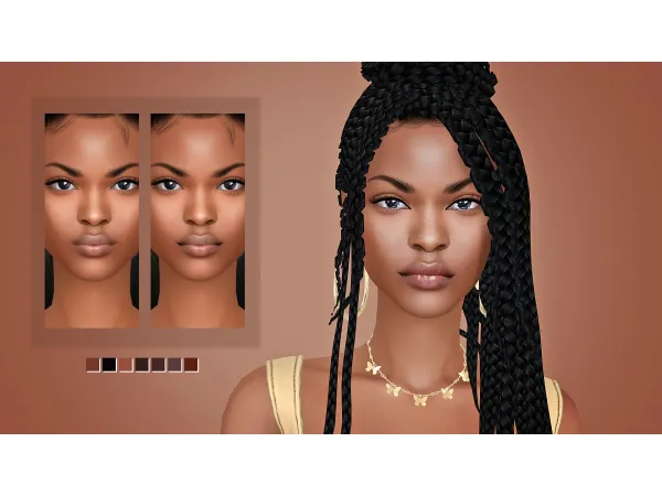 Alpha Mouth corners 09 - The Sims 4 Custom Content