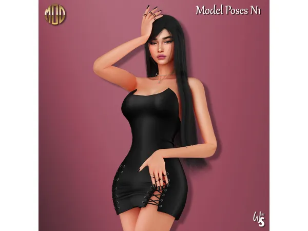 Mix Model Poses N1 - The Sims 4 Custom Content