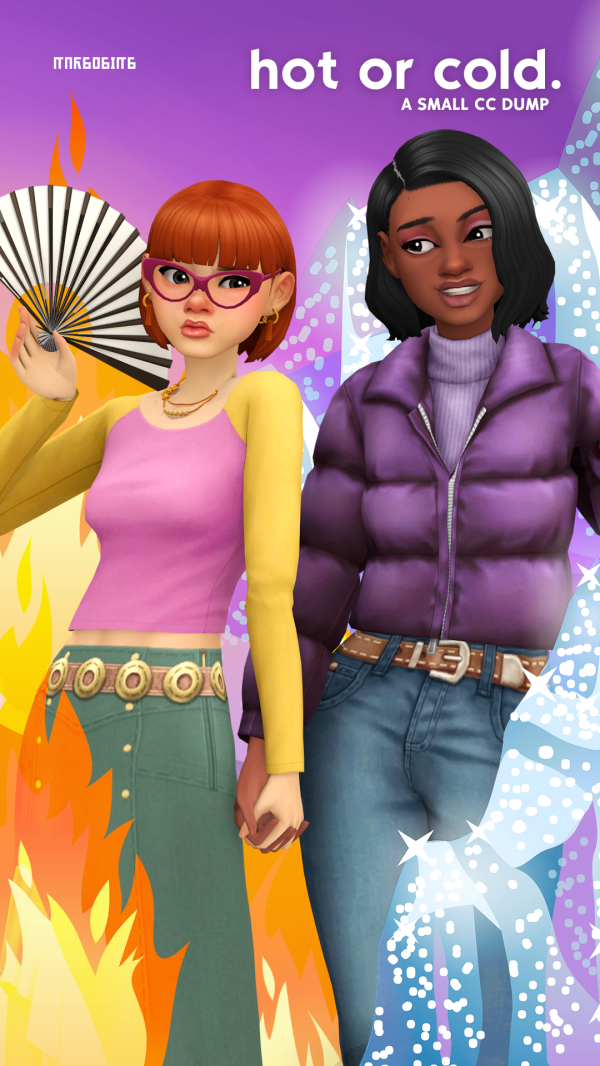 Maxis Match hot or cold dump by simsfinds - The Sims 4 Custom Content