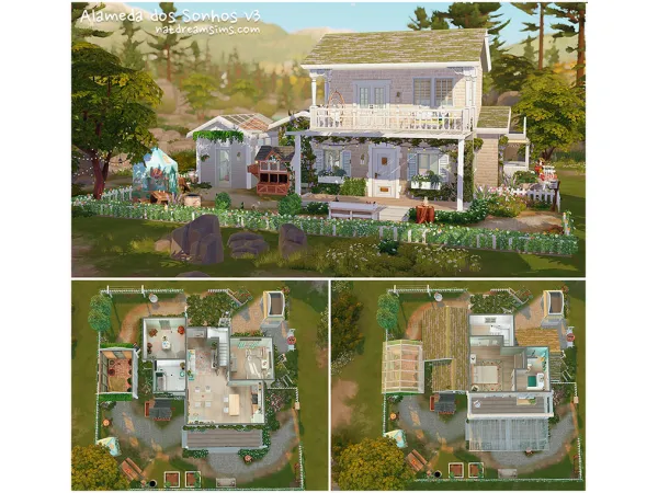 Maxis Match Alameda dos Sonhos V3 NOCC by - The Sims 4 Custom Content