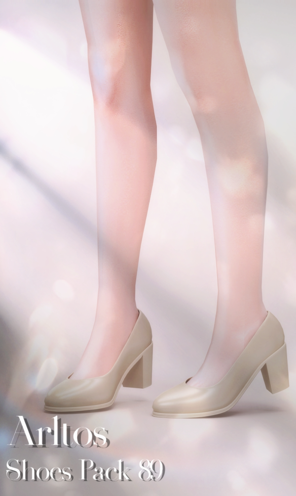 Alpha Shoes Pack 89 by simsfinds - The Sims 4 Custom Content