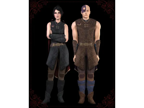 Alpha Minsc armor - The Sims 4 Custom Content