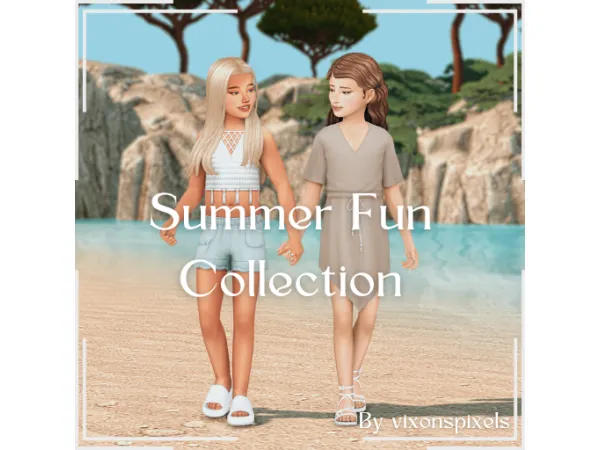 Summer Fun Kids Collection by vixonspixels
