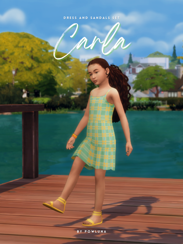Maxis Match CARLA set by simsfinds - The Sims 4 Custom Content