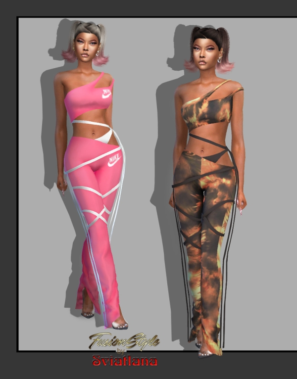 Alpha outfit by fusionstylesims4 - The Sims 4 Custom Content