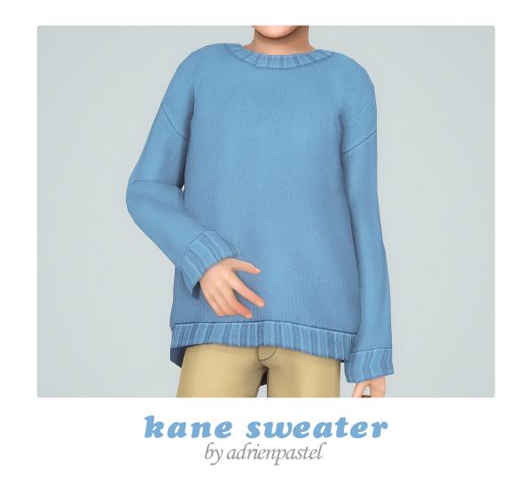 Maxis Match Kane Sweater (Kids) by simsfinds - The Sims 4 Custom Content
