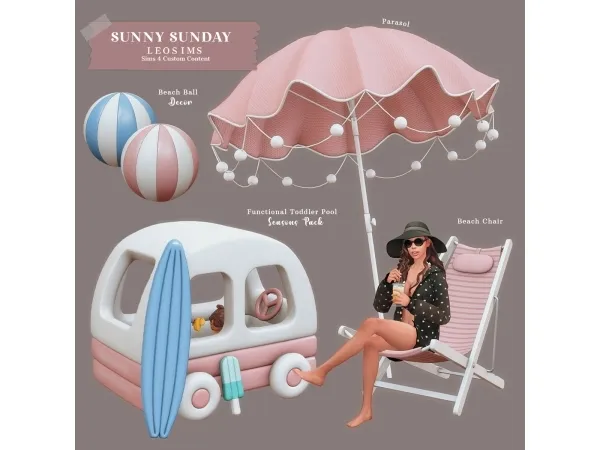 Mix Sunny Sunday - The Sims 4 Custom Content