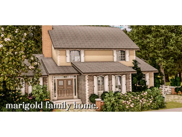 marigold family home - The Sims 3 Custom Content