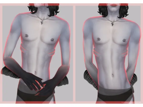 Mix Ribcage Gills by strangegrapefruit - The Sims 4 Custom Content