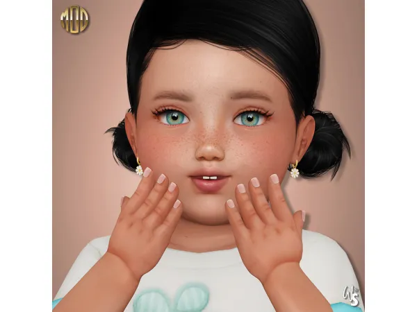 Natural FingerNails for Infants by wisteria_sims4