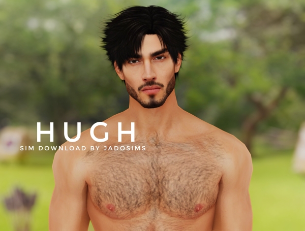 Alpha Hugh (Sim Download) by shopwithflynnn - The Sims 4 Custom Content
