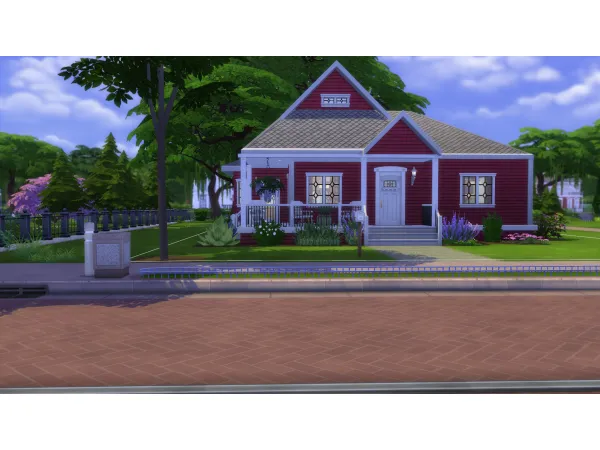 Maxis Match Barn To House (NO ) by tylersada - The Sims 4 Custom Content