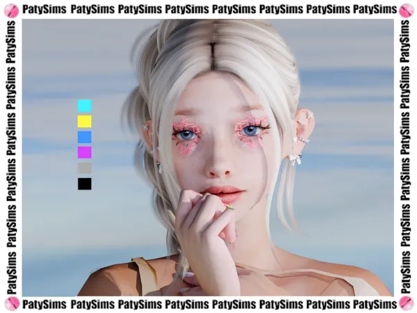 Alpha Make Trovão(PatySims) - The Sims 4 Custom Content