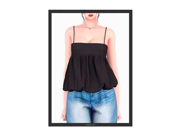 Alpha Klaxon Top - The Sims 4 Custom Content