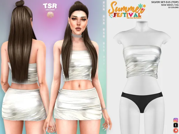 🖤SILVER SET-515 BD1335 & BD1336🖤
