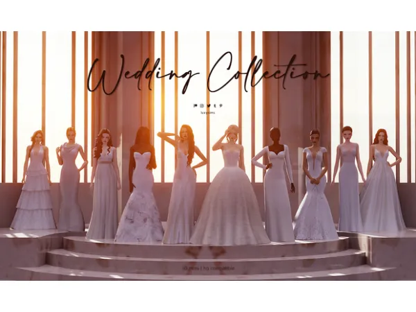 Alpha Wedding Collection Update - The Sims 4 Custom Content