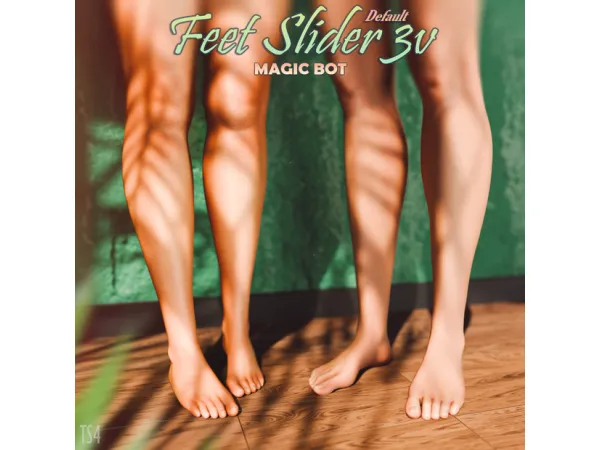 Mix DEFAULT FEET SLIDER 3V (upd 08072024) by magicbot - The Sims 4 Custom Content