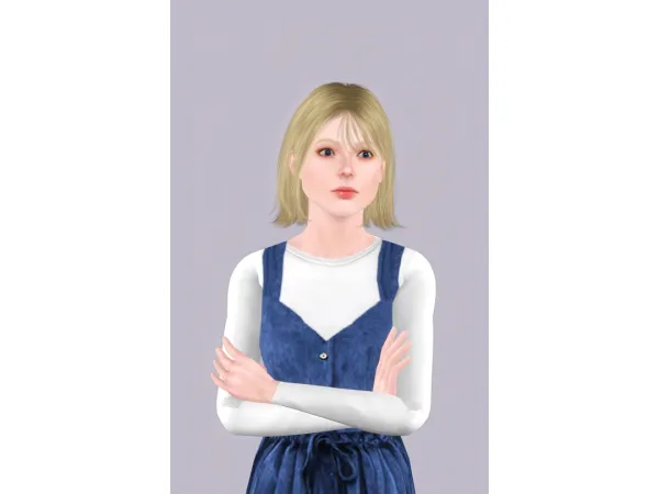 Hezeh Fem Hair N4 - The Sims 3 Custom Content