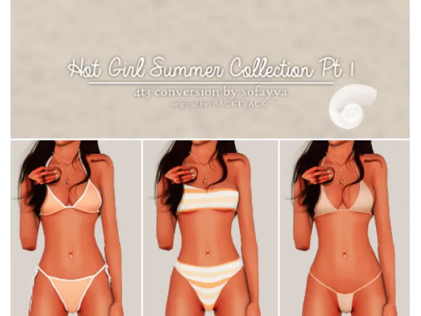 4t3backtrack_heatherbikini - The Sims 3 Custom Content