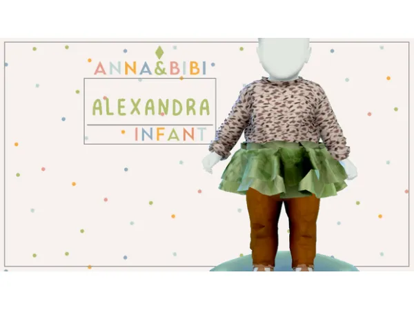 Alpha lexandra v1_INFANT [AnnaBibi] - The Sims 4 Custom Content