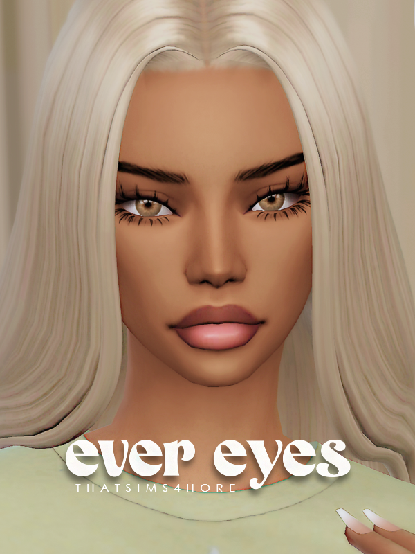 Alpha ever eyes (defaults non defaults) by simsfinds - The Sims 4 Custom Content