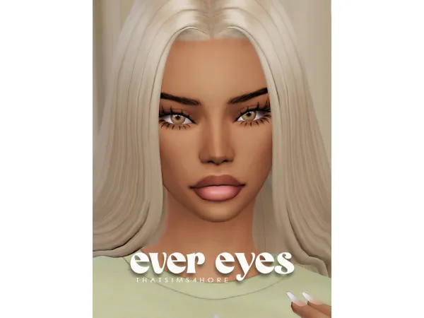 Alpha ever eyes (defaults non defaults) by thatsims4hore - The Sims 4 Custom Content