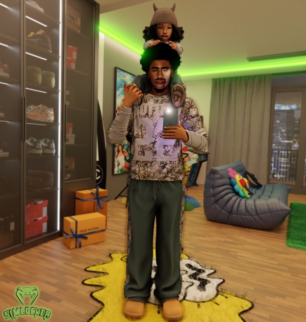 Alpha Bottega Desires Set by simsfinds - The Sims 4 Custom Content