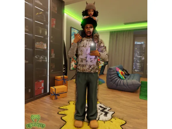 Alpha Bottega Desires Set by SimLocker - The Sims 4 Custom Content