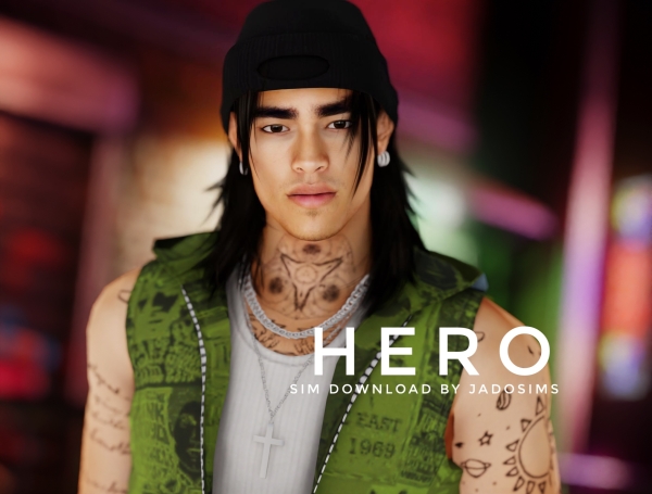 Alpha Hero (Sim Download) by shopwithflynnn - The Sims 4 Custom Content