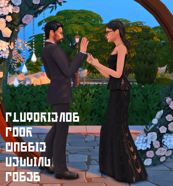 Mix Plutorienos Poor Cassie Wedding Poses by simsfinds - The Sims 4 Custom Content