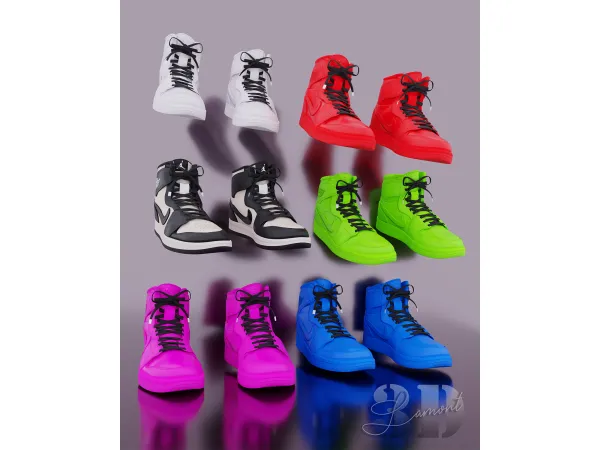 Mix air jordan shoes - The Sims 4 Custom Content