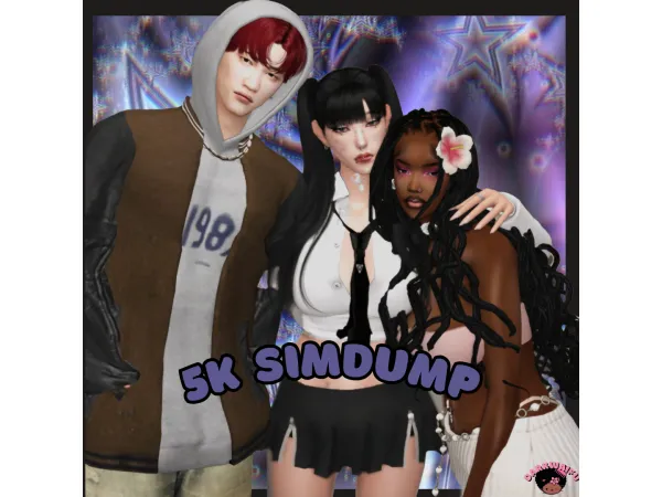 Alpha 5K Member Simdump by Darkwaifu - The Sims 4 Custom Content