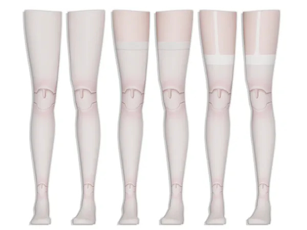 Alpha 333Puppet Socks - The Sims 4 Custom Content