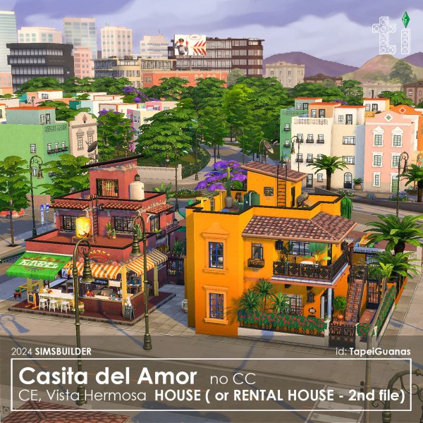 Maxis Match Casita Del Amor by simsfinds - The Sims 4 Custom Content