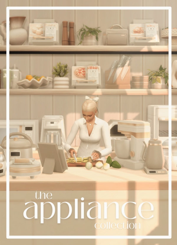 Maxis Match the appliance collection by simsfinds - The Sims 4 Custom Content