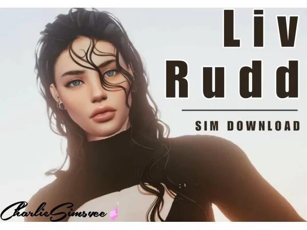 Alpha Liv Rudd Sim Download - The Sims 4 Custom Content