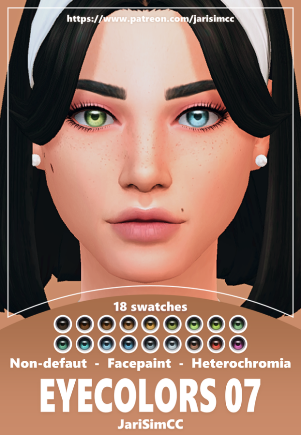 Maxis Match JariSimCC Eyecolors 07 by simsfinds - The Sims 4 Custom Content