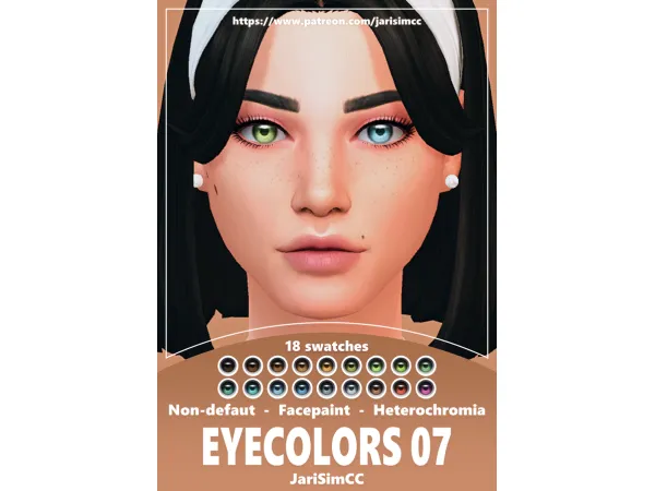 Maxis Match JariSimCC Eyecolors 07 - The Sims 4 Custom Content