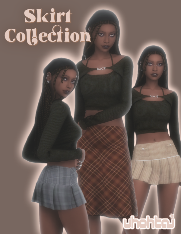 Maxis Match [Uh0htaj] Skirt Collection by simsfinds - The Sims 4 Custom Content